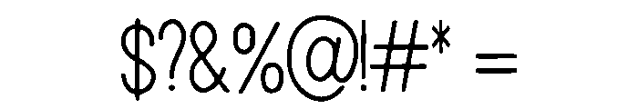 Wylder Font OTHER CHARS
