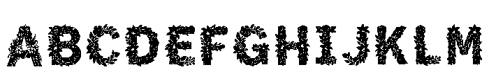 Wyvern Regular Font UPPERCASE