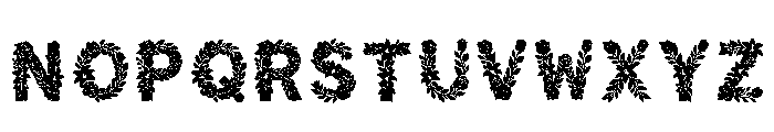 Wyvern Regular Font UPPERCASE