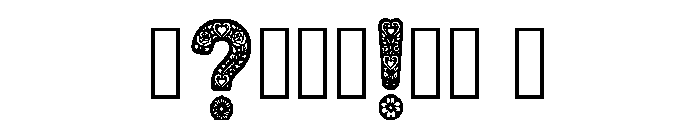 Wyvian Regular Font OTHER CHARS