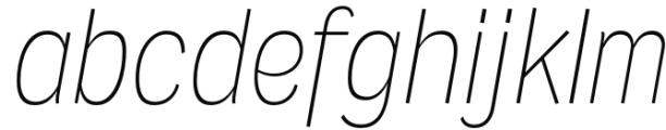 Wyvern El It Font LOWERCASE