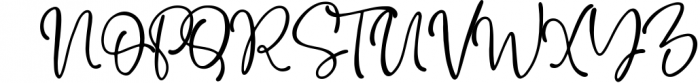 Wyaletta Signature Script Font UPPERCASE