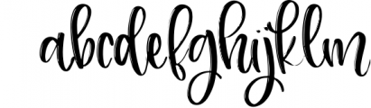 Wyfair Script Font LOWERCASE