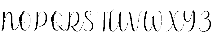 Wylona Font UPPERCASE