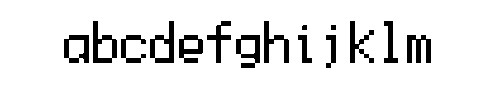 Wyvern Font LOWERCASE