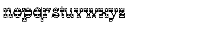 Wyoming Strudel Regular Font LOWERCASE
