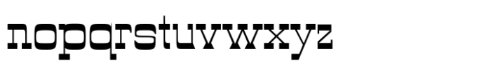 Wyoming Pastad Regular Font LOWERCASE
