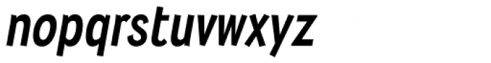 Wyvern Heavy Italic Font LOWERCASE