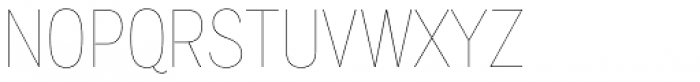 Wyvern UltraLight Font UPPERCASE