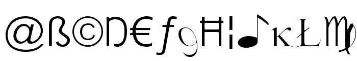 X-Cryption Light Font LOWERCASE