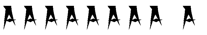 X Horror X Font OTHER CHARS