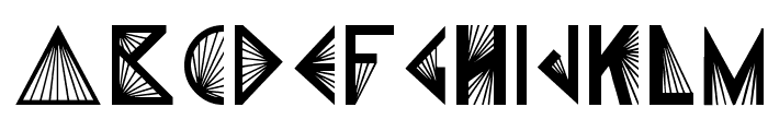 X-PRISM Font LOWERCASE