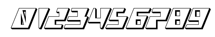 X-Racer 3D Font OTHER CHARS