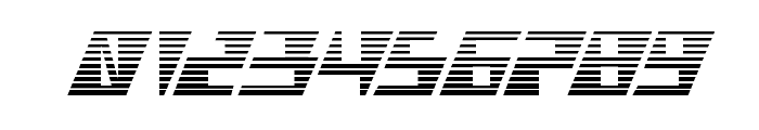 X-Racer Gradient Font OTHER CHARS