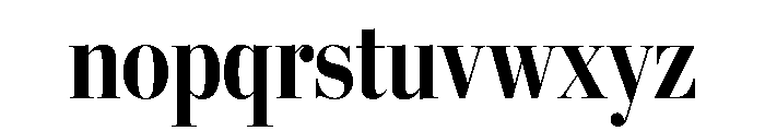 Xants Bold Font LOWERCASE