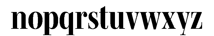 Xants Extra Bold Font LOWERCASE