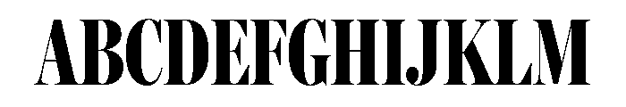 Xants Heavy Font UPPERCASE