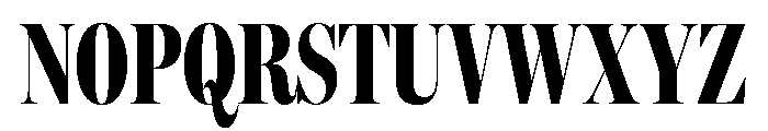 Xants Heavy Font UPPERCASE