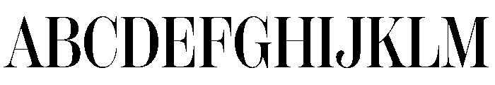 Xants Medium Font UPPERCASE