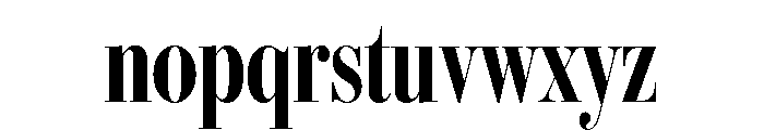 Xants Semibold Font LOWERCASE