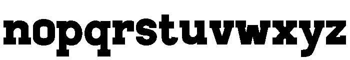 XALICON-Regular Font LOWERCASE