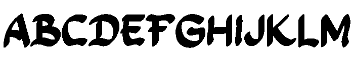 XALVION Font UPPERCASE