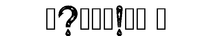 Xandor Regular Font OTHER CHARS