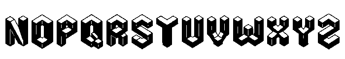 Xanthe Regular Font UPPERCASE