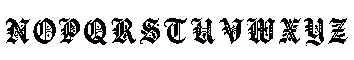 Xavian Regular Font UPPERCASE