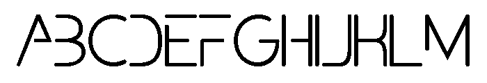 Xavion Regular Font UPPERCASE
