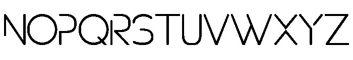 Xavion Regular Font UPPERCASE
