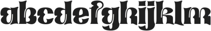 Xagetif-Regular otf (400) Font LOWERCASE
