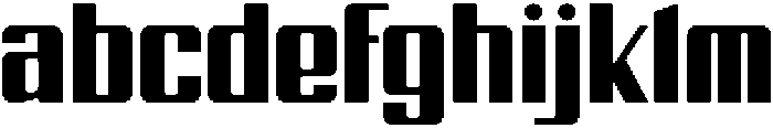 Xalton otf (400) Font LOWERCASE