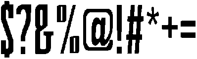 Xavier Regular otf (400) Font OTHER CHARS