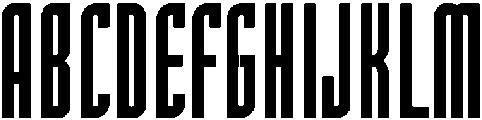 Xavier Regular otf (400) Font UPPERCASE