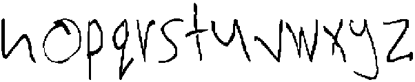 xardazz Thin ttf (100) Font LOWERCASE
