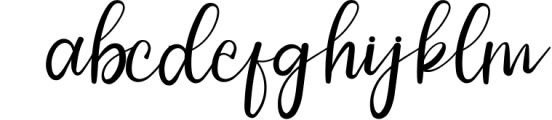 Xatallia - Calligraphy Font Font LOWERCASE