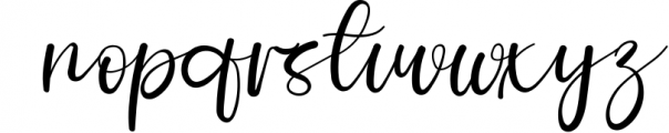 Xatallia - Calligraphy Font Font LOWERCASE