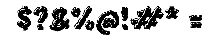 XABLORE Font OTHER CHARS