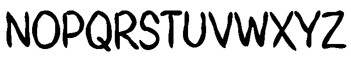 Xaakhoo Font UPPERCASE