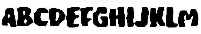 Xaamosee Font UPPERCASE