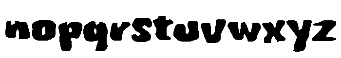 Xaamosee Font LOWERCASE