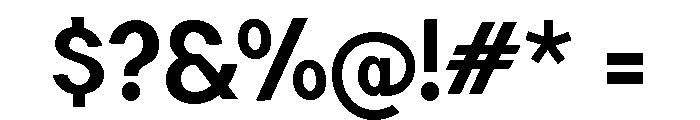 Xabacez Font OTHER CHARS