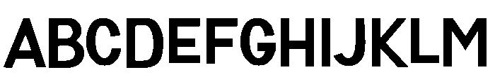 Xabacez Font UPPERCASE