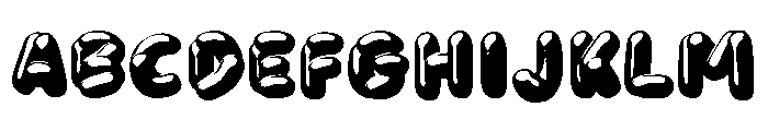 Xabadya Font UPPERCASE