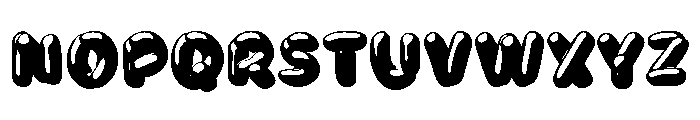 Xabadya Font UPPERCASE