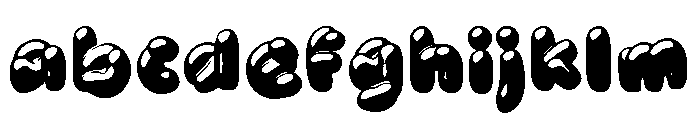 Xabadya Font LOWERCASE