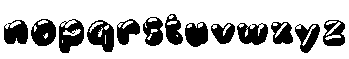 Xabadya Font LOWERCASE