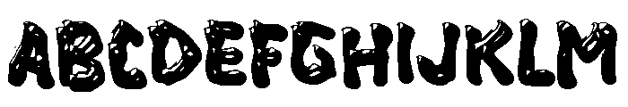 Xabardemo Font UPPERCASE