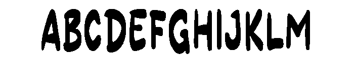 Xabare Font UPPERCASE